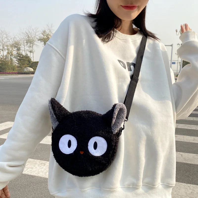 Japanese Style Kawaii Plush Shoulder Bag – Cartoon Crossbody Bag for Women - Kawaiioo