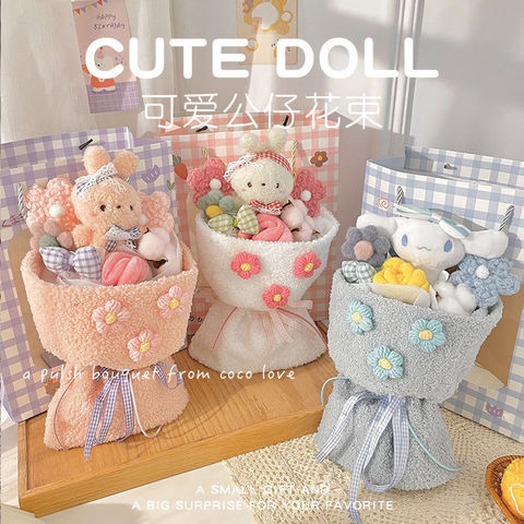 Plush Stuffed Dolls | Cinnamoroll Plush Doll Bouquet - Kawaiioo