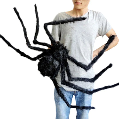 Plush Spider Toy - Giant Halloween Horror Decoration (30-200cm)