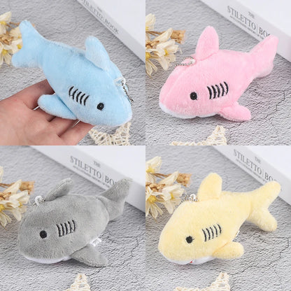 Shark Keychain Plush Toy - Mini Marine Animal Doll - Kawaiioo