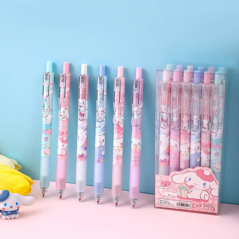 Sanrio Anime Neutral Pen - My Melody & Kuromi Cartoon Stationery