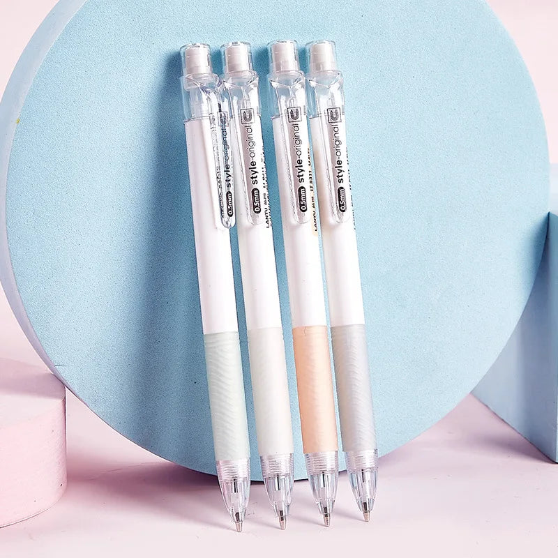 Mechanical Pencils Set 4PCS - Kawaii School Stationery Case