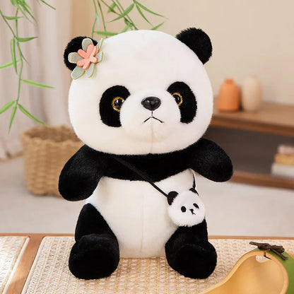 Panda Plush Toys - 25/30cm Soft Stuffed Cute Dolls for Kids