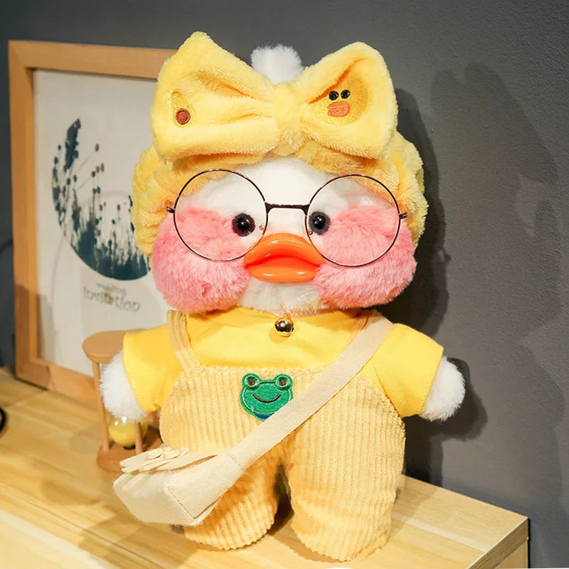 Lalafanfan Duck Plush Toy - 30cm Kawaii Doll, Soft Pillow Gift