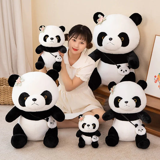 Panda Plush Toys - 25/30cm Soft Stuffed Cute Dolls for Kids