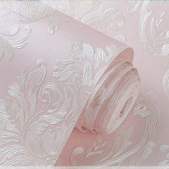 Pink 3D Floral Wallpaper | Girls Bedroom Wall Contact Paper