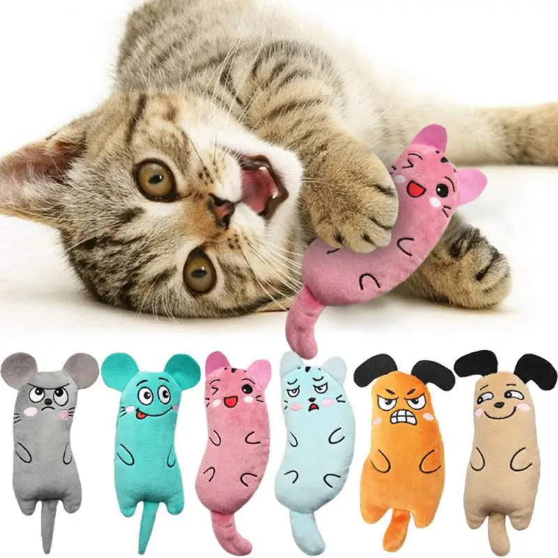 Plush Mouse Cat Toy - Cute, Bite-Resistant Interactive Toy for Kittens