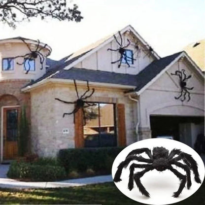 Plush Spider Toy - Giant Halloween Horror Decoration (30-200cm)