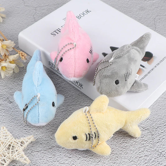 Shark Keychain Plush Toy - Mini Marine Animal Doll - Kawaiioo