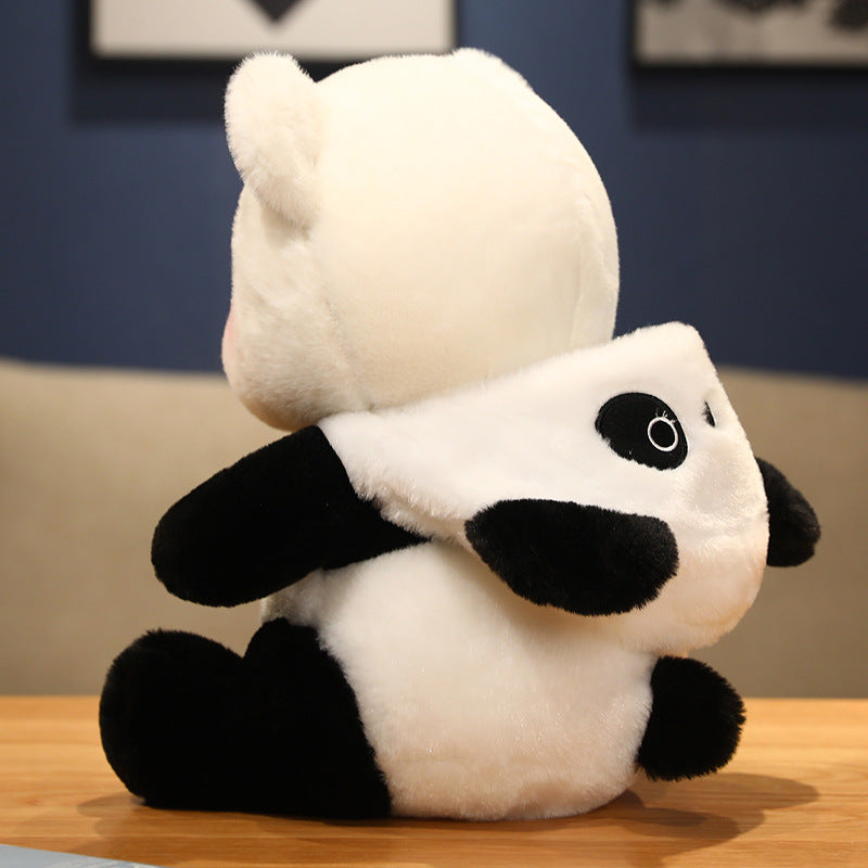 Little Bear Doll Transforming into Giant Panda Plush Toy - Kawaiioo