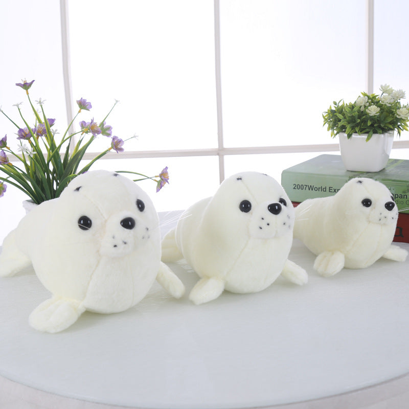 Seal Plush Toy - Soft Children's Pillow and Cuddly Stuffed Animal - Kawaiioo