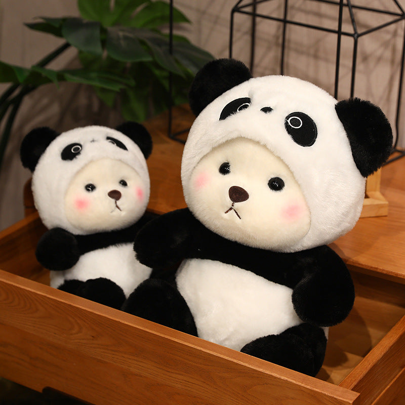 Little Bear Doll Transforming into Giant Panda Plush Toy - Kawaiioo